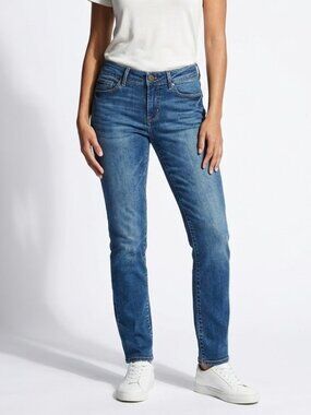 Denizen Levi’s Indie Sleaze Blue Wash Modern Slim Mid Rise Jeans 4S W27 L30